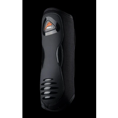 Image de eQuick Protèges Tendons eKur Luxury Front Noir Full