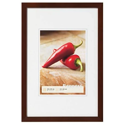 Afbeelding van Walther Peppers Fotolijst Fotomaat 30x45 cm Walnoot