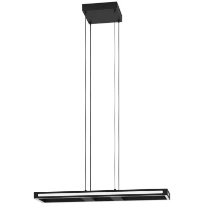 Afbeelding van EGLO connect.z Salvilanas Z Hanglamp 77 cm Zwart/Wit Instelbaar wit licht Dimbaar Zigbee