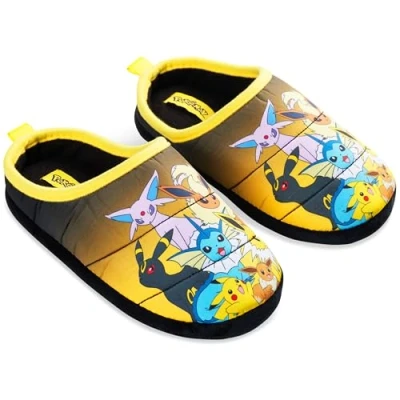Afbeelding van Pokemon Comfortabele instappantoffels met antislipzool, anime cadeaus voor heren, Meerkleurig
