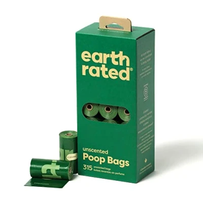 Afbeelding van Earth Rated Poepzakjes Groen 22.8x33 cm
