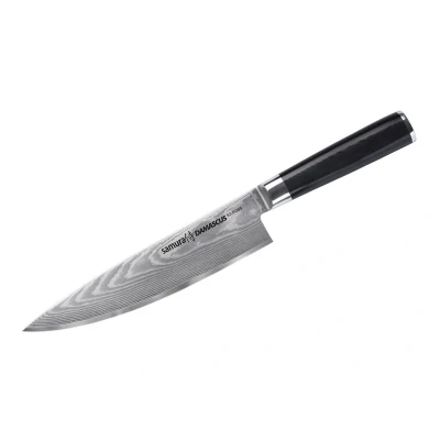 Afbeelding van Samura Koksmes Damascus 21,5cm 67 lagen Damaststaal G 10