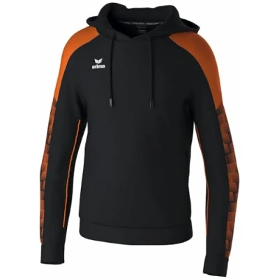 Afbeelding van Erima Evo Star Sweatshirt Met Capuchon Heren Zwart / Oranje Maat: XL
