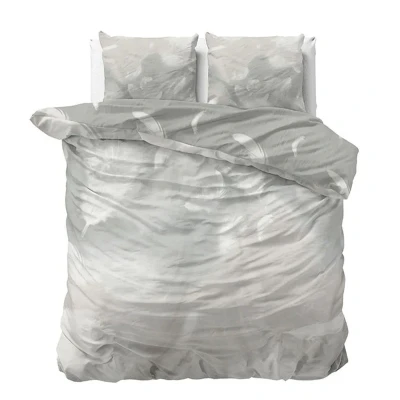 Afbeelding van Dekbedovertrek Ines Cream Lits jumeaux (240x200/220 cm) Katoen satijn Creme Manilla Satin Ga naar Dekbed Discounter.nl &amp;