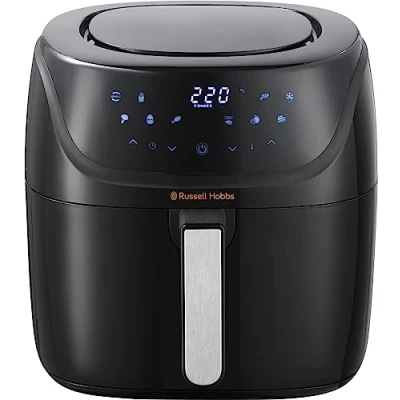 Image de Russell Hobbs Air fryer XXL 8l [Multicuiseur 7en1] Friteuse sans huile (10 programmes, cuit, grille, rôtit, frit, Convient au lave Vaisselle, Digital, Contrôle température, 220) SatisFry 27170 56