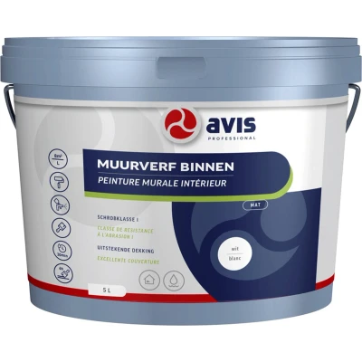 Afbeelding van Avis Permoglaze Muurverf 1 liter &amp; Latex