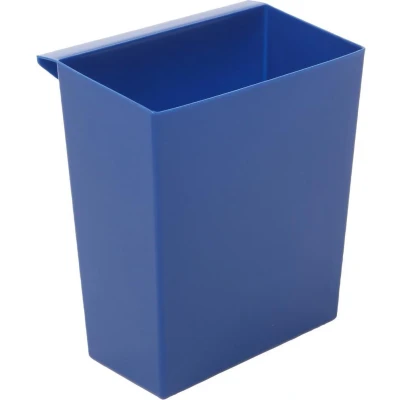 Afbeelding van Inzetbak voor vierkante tapse papierbak blauw