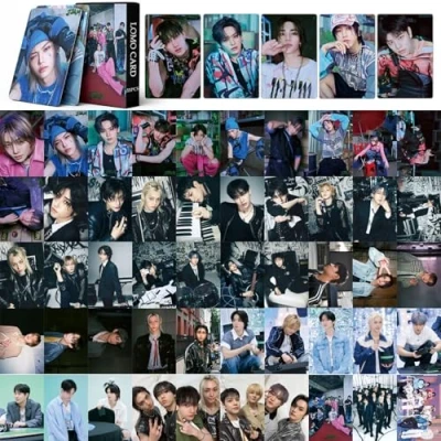 Afbeelding van 55 stuks Stray Kids Fotokaarten JJAM Cards Nieuw Album Kaarten SKZ Mini Merch StrayKids Poster voor Fans