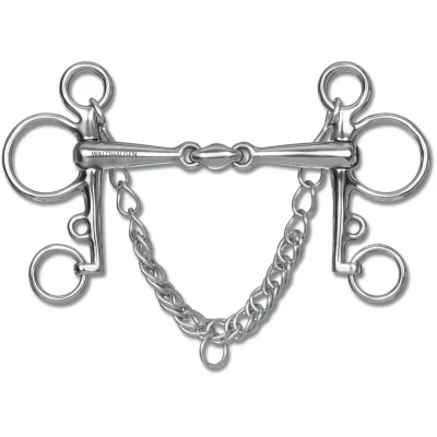 Afbeelding van Waldhausen Pelhambit 16mm Dubbel Gebroken 14,5cm