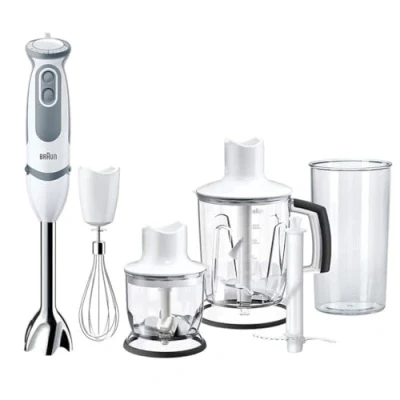 Image de Pied mixeur MultiQuick 5 Vario MQ5245WH Moteur 1000 W 21 vitesses Easy Click System Plus