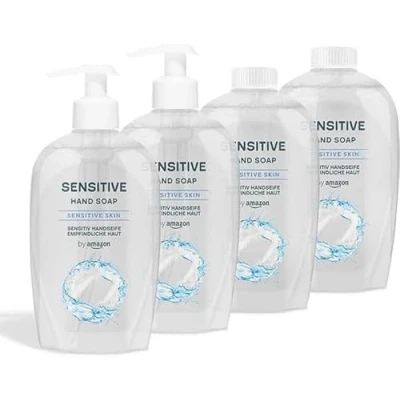 Image de by Amazon, Savon pour les mains délicat, 4 x 500 ml