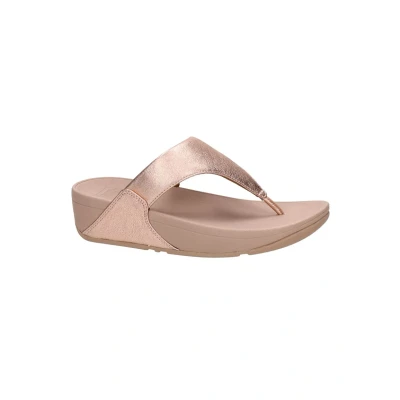 Afbeelding van Fitflop Pantoffels, Dames, Maat: 38, Rose goud Kunststof