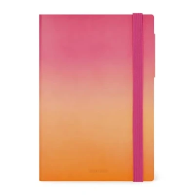 Afbeelding van LEGAMI AGENDA 2025 Week op 2 pagina&#039;s verticaal 12x18cm hardcover GOLDEN HOUR