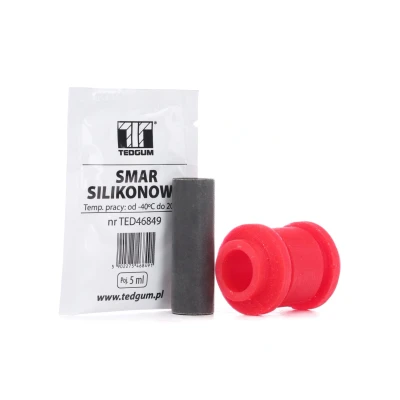 Afbeelding van TEDGUM TED94751 Draagarmrubbers Met vetkap, montagehandleiding Vooras onderaan, Aan beide zijden, Voor PU (Polyurethaan) VOLKSWAGEN: GOLF 3
