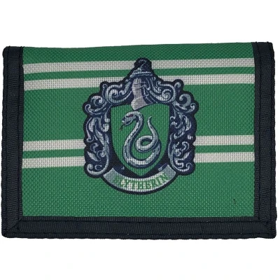 Afbeelding van Harry Potter Slytherin Nylon TriFold Portemonnee