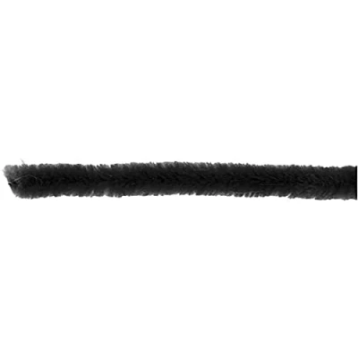 Afbeelding van Chenille Zwart 30cm, 50st.