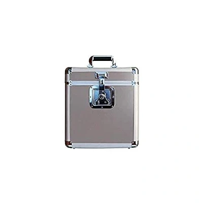Image de Flight case rangement 25 LP couleur argent pour vinyle