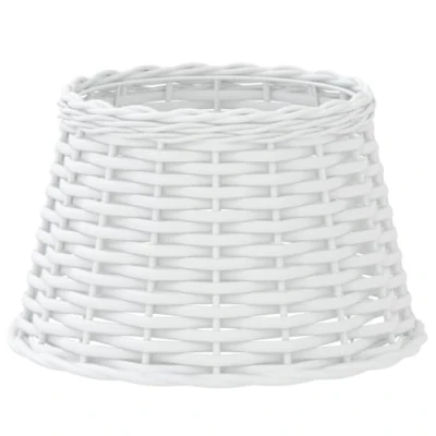 Afbeelding van Lampenkap Ø38x23 cm wicker wit