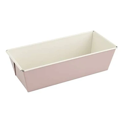 Afbeelding van Dr. Oetker 25 cm bakvorm uit de serie Modern Baking Retro design met hoogwaardige antiaanbaklaag versterkt tweekleurig keramiek (kleur: roze/crème), hoeveelheid: 1 stuk