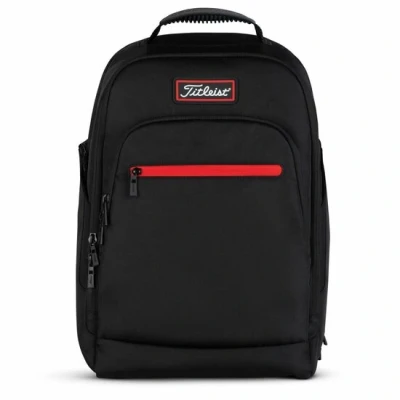 Afbeelding van Golf Titleist Players Backpack Black Red