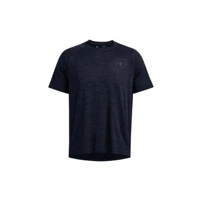 Afbeelding van Under Armour TECH Textured Sport Tshirt, Heren, Maat: Large, Pink