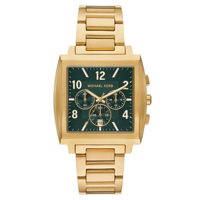 Afbeelding van Michael Kors Heren horloge goudkleurig met band