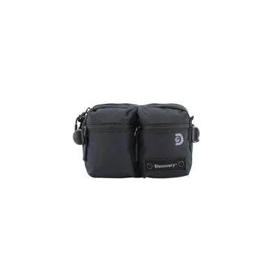 Afbeelding van Discovery Heuptasje / Crossbodytas Festivaltasje Shield D00111 Zwart