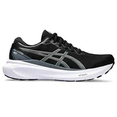Afbeelding van Asics Gelkayano 30 Stabiliteit hardloopschoenen, Dames, Maat: 37.5, Black sheet rock Kunststof