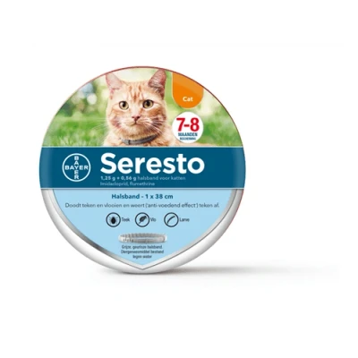Afbeelding van Seresto Vlooien en Tekenband Kat