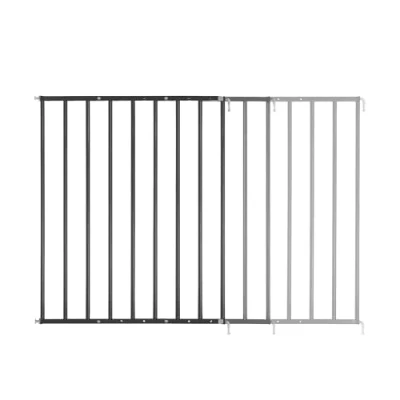 Image de Barriere de sécurité enfant Safe&amp;Protect Xl Extensible 60 à 106.5 cm Ouvertures extra large Fixation vis Noir