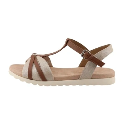 Afbeelding van TOM TAILOR 5390490025 damessandalen, Goud, 39 EU