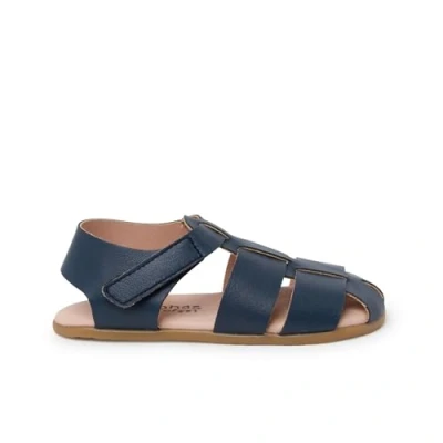 Afbeelding van Pisamonas Barefoot Tiras Outdoorsandalen voor kinderen, Maat: 33, Azul marino Leer