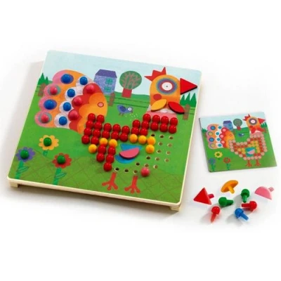 Afbeelding van Djeco mozaïekpuzzels dieren