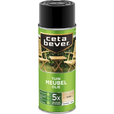 Afbeelding van Ceta Bever Tuinmeubelolie Spray Blanke lak &amp; Beits