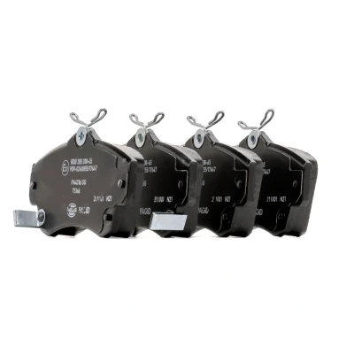 Afbeelding van HELLA 8DB 355 018 651 Remblokkenset Met akoestische slijtagewaarschuwing CHRYSLER: PT Cruiser Estate, Convertible