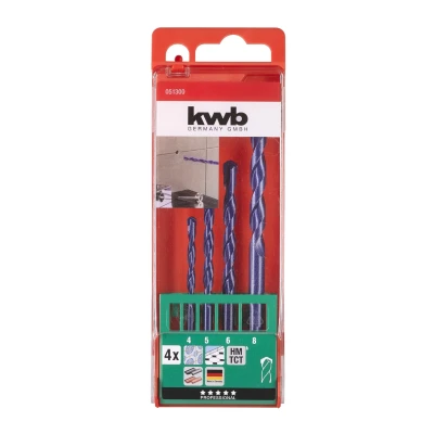 Afbeelding van KWB Gresborenset 4 8mm delig