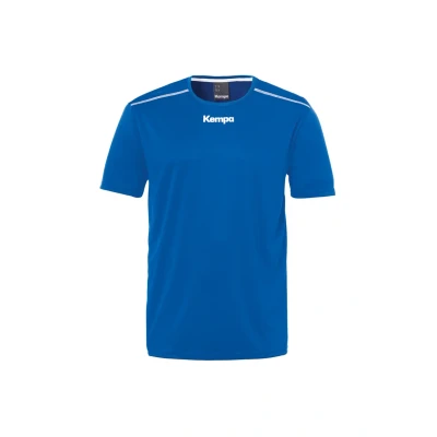 Afbeelding van FanSport24 Kempa Handbal Polyester T Shirt Korte Mouw Training Top Ronde Hals Kinderen Groen