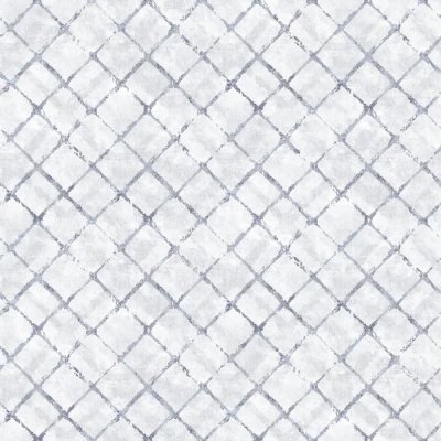 Afbeelding van Homestyle Behangpapier Tegeltjes Behang Blauw 0,53 x 10 M.