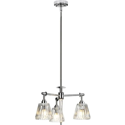 Afbeelding van Landelijke Hanglamp Steady Lighting Landelijk G9 L: 47.4cm Voor Binnen / Woonkamer Eetkamer Zilver