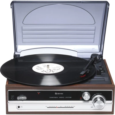 Afbeelding van Denver Electronics Vpr 190 Platenspeler Bruin/terre De France