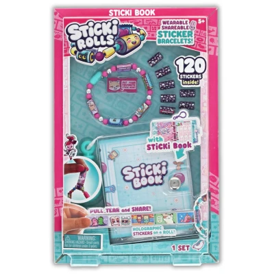 Afbeelding van Sky Castle Sticki Rolls draagbare deelbare stickersieraden Stickiboekenset