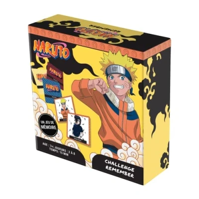 Afbeelding van TOPI GAMES Naruto Remember gezelschapsspel kinderspel kaartspel vanaf 7 jaar 2 tot 6 spelers NAR RM MI 115001 Franse versie, oranje