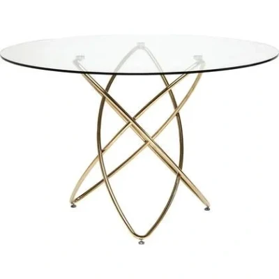 Afbeelding van Kare Design Molekular Eettafel goud 120cm