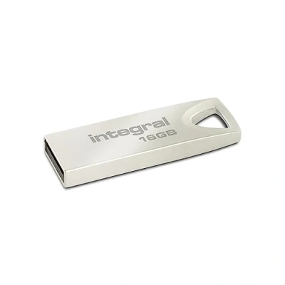 Afbeelding van Integral ARC USB stick 2.0, 16 GB, zilver