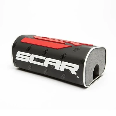 Afbeelding van SCAR Stuurschuim 28 3D zonder stang Moto Cross Quad Dirt Bike Enduro Supermotard zwart