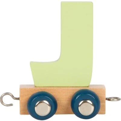 Afbeelding van Small Foot Houten Lettertrein Polar J