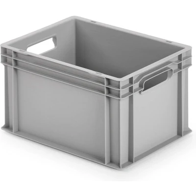 Afbeelding van Alutec 75040 Kunststofbox Gesloten (b x h d) 400 235 300 mm Grijs 1 stuk(s)