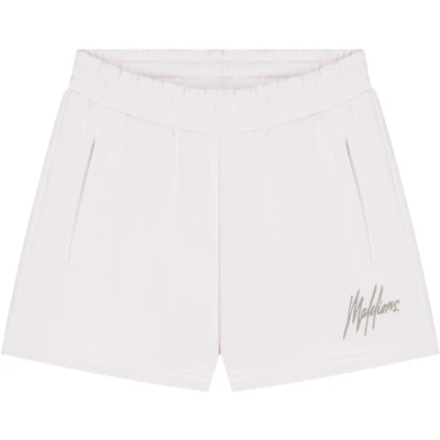 Afbeelding van Malelions Kylie Short Dames Off white L Wit Broeken
