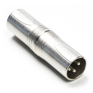 Afbeelding van XLR adapter Neutrik (Stereo, 3 pin, Mannelijk)