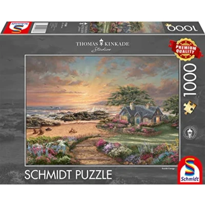 Afbeelding van Huisje aan zee, 1000 stukjes